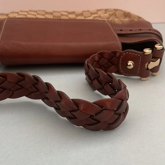 GUCCI Monogram Horsebit Bag - Picture 9 of 13